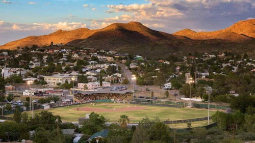 BASEBALL FIELD by Guy Atchley